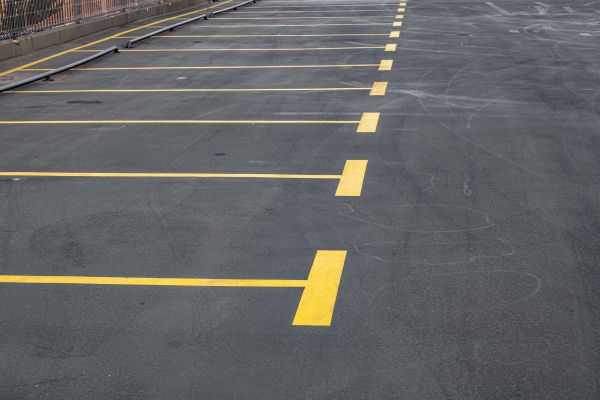 Commercial Parking Lot Sealing in Holly Springs